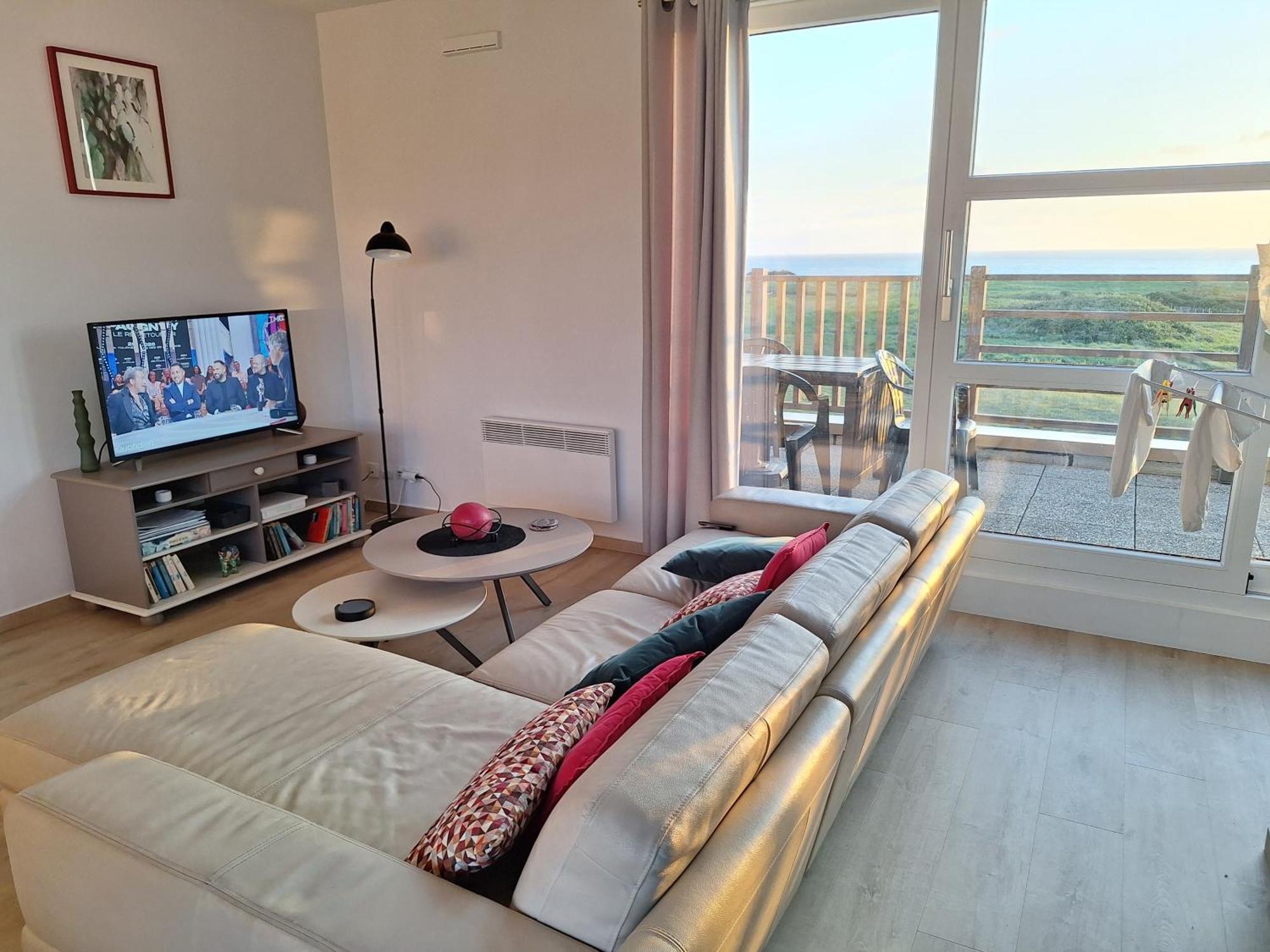 Exceptionnel Penthouse Vue Mer Wimereux Exterior foto